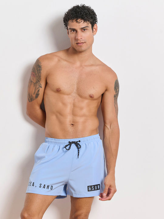 Men's Swimwear Shorts Clear with Patterns