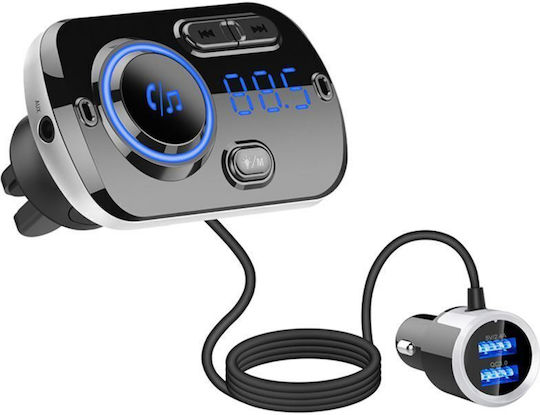 ACP FM Transmitter Αυτοκινήτου με Bluetooth / USB