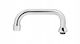 C Type Faucet Spout 25 Cm 1/2 Inch Chrome