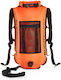 Buddyswim Open Water Dry Bag Backpack 28L Orange