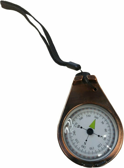 Nautical Metal Compass of Good Quality 5.5x8cm