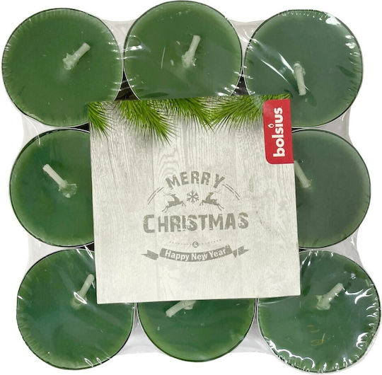 Bolsius The translated Liquid template in German language: Weihnachtskerzen & Kerzenständer Kerze Grün 1.5cm.