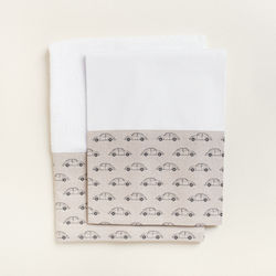 Beauty Home Set Bătături De Botez Bej 3 Bucăți