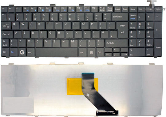 Fujitsu Lifebook Ah530 Ah531 Nh751 Nh751 A512 Ah512 A530 A531 Ah530 Ah531 Keyboard Greek