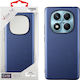 Volte-Tel Carbon Lift Back Cover Silicone Blue ...