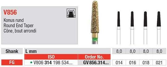 eDenta Milling Cutter for Rotary Tool