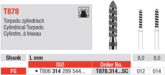eDenta Milling Cutter for Rotary Tool