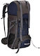 Husă impermeabilă pentru rucsac militar tactic de drumeție, 90 litri, 25 kg, 74x32x20 cm, albastru-gri