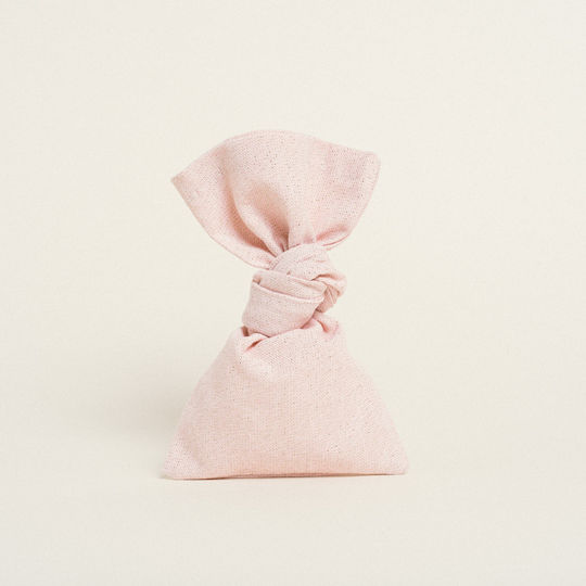 Beauty Home Fabric Pouch for Gift Rose Gold 12x38cm.