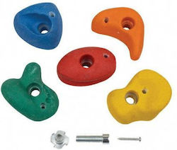 Greenmill Climbing Wall Stones 5pcs Plastic Mounting Set Screws