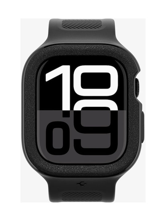 Spigen Vault Pro Θήκη Σιλικόνης σε Μαύρο χρώμα για Apple Watch 42mm
