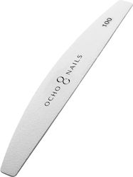 Ocho Nails Hârtie de Schimb pentru Pilă Metalică Semilună, Pachet de 100, 10 Bucăți Ocho Nails Hârtie de Schimb pentru Pilă Metalică Semilună, Pachet de 100, 10 Bucăți