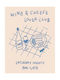 Poster Cheese & Wine Lovers Club Pst25306 21cm X 30cm