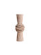 Espiel Decorative Vase Beige 18x18x47.5cm