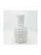 Decorative Vase White 22x22x41cm