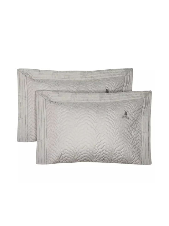 Greenwich Polo Club 2353 Kissenbezug-Set Oxford Grey 50x70cm.