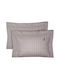 Greenwich Polo Club Σετ Μαξιλαροθήκες Oxford Taupe 50x70εκ.