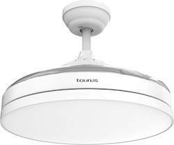 Taurus Fresko 107cm με Φως Διάφανος / Λευκός Taurus Fresko 107cm με Φως Διάφανος / Λευκός