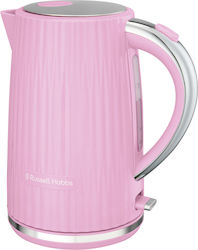 Russell Hobbs Eden 1.7lt με Ισχύ 2400W Ροζ Russell Hobbs Eden 1.7lt με Ισχύ 2400W Ροζ