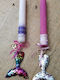 Easter Candle Round Scented and Handmade