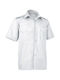 Valento Vigilant Short Sleeve Epaulette Shirt White