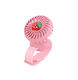 Hoomei Handgeführter USB Ventilator 3W Rosa HM-...