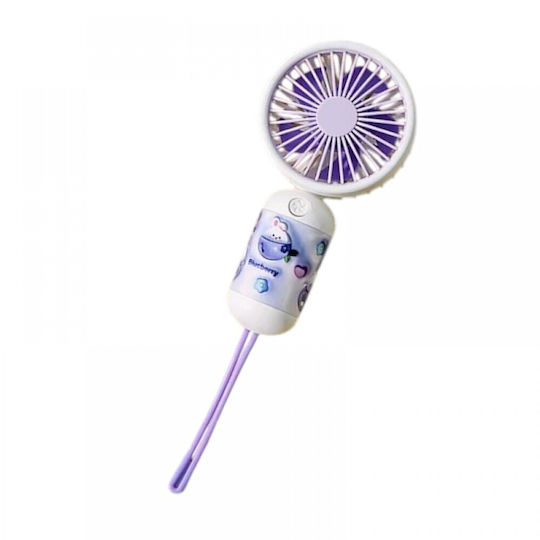 Mu052a Handheld Ventilator USB 3W Lila