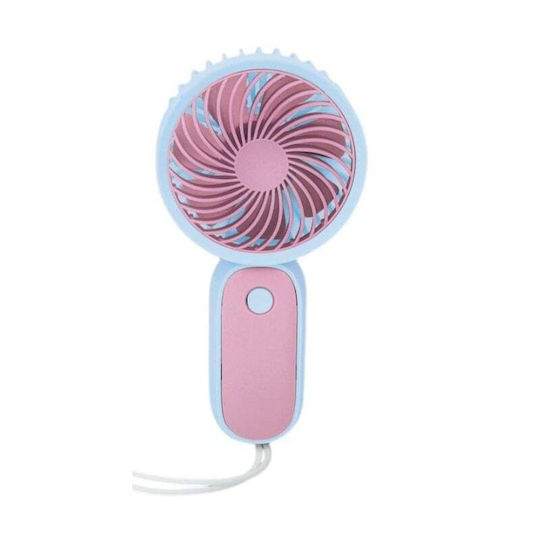 Hq6619 Handheld Ventilator USB 3W Rosa