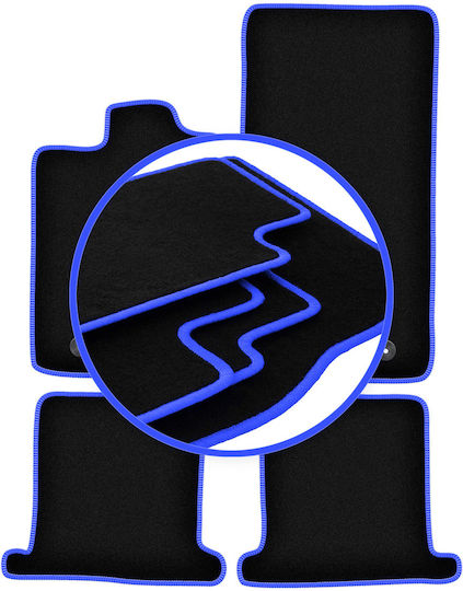 Carlux Blue Car Mats Jaguar XK Coupe 2006-2014