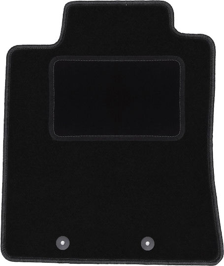 Black Driver Mat Hyundai Genesis G80 Sedan 2013