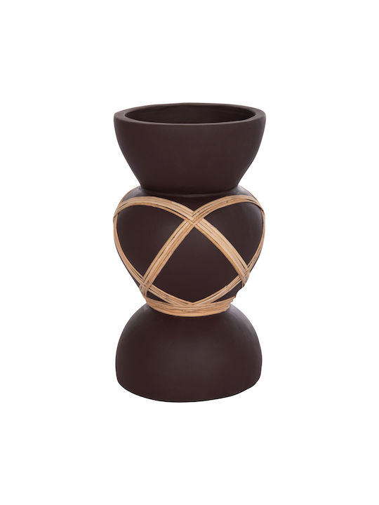 Freebox Decorative Vase Brown
