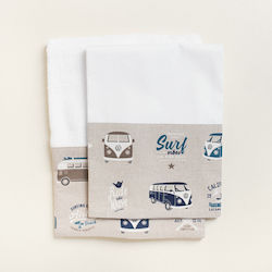 Beauty Home Set Bătături De Botez Ecru 3 Bucăți