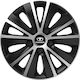 Versaco Car Hubcap Set Rapide with Daewoo Emblem 15" 4pcs Silver