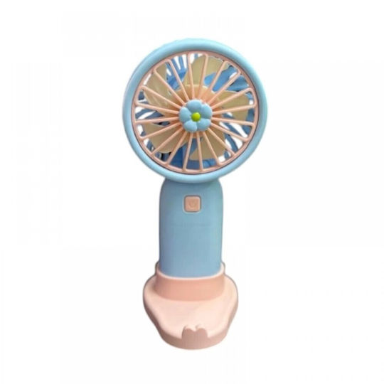 Sy958c Handheld Fan USB 5W Blue