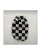 Bonnie Medium Dog Vest Fleece Plaid Dark Blue & White