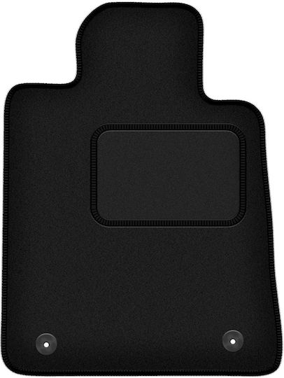 Black Driver Mat Renault Safrane Liftback 1992-2000