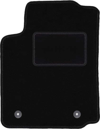 Black Driver Mat Citroen C2 Hatchback 2003-2009