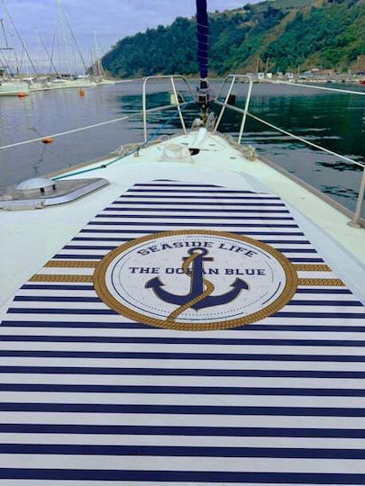 Miami Beach Πετσέτα Θαλάσσης Λευκή 70x150εκ.