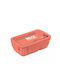 Must Team Plastic Lunch Box Orange 950ml