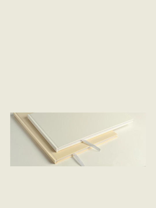 Beauty Home Βιβλιο Ευχων Δερματινη Εκρου Ορθιο Beauty Home