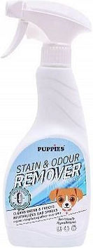 Spray pentru îndepărtarea mirosurilor și petelor pentru căței 500ml Spray pentru îndepărtarea mirosurilor și petelor Marine Bloom 500ml