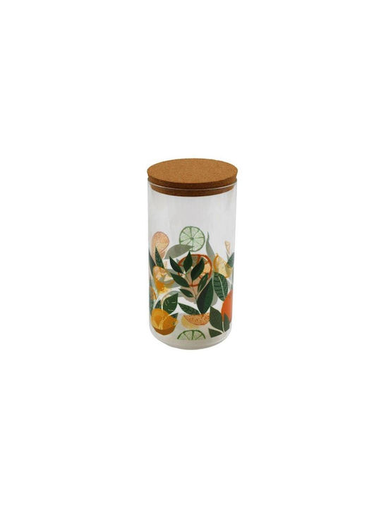Atmosphera General Use Glass Jar with Lid Transparent 700ml 1 Piece