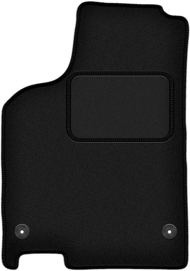 Black Driver Mat Volkswagen Lupo 3l Hatchback 1997-2005