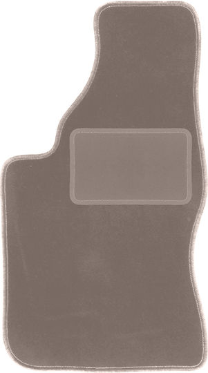 Beige Driver Mat Audi V8 Sedan 1988-1993