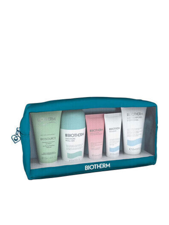 Biotherm Aquasource Σετ Περιποίησης για Ενυδάτωση & Καθαρισμό Προσώπου 5τμχ