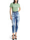 80's High Waist Women's Jean Trousers in Slim Fit