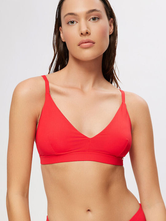 Minerva Padded Bikini Bra Red 90-9343B-006