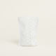 Beauty Home Fabric Pouch for Gift White 12x17cm.