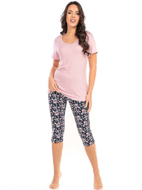 Secret Point Sommer Damen Pyjama-Set