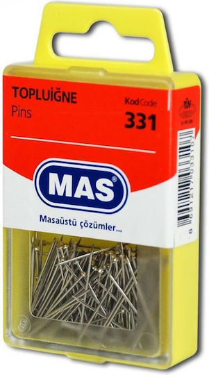 Silberne Pins Mas Blister 25g 28mm Mas331 Mas